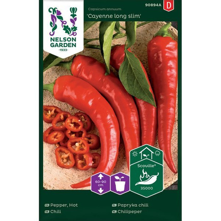 Chili pepper Cayenne long slim