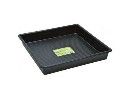 Metre Square Tray Black 100x100x12cm Garland