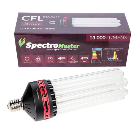 Lampa CFL 300W Spectromaster - 8U - 2100K Kwitnienie