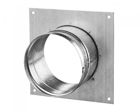 Wall flange square Ø160mm