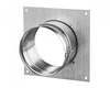 Wall flange square Ø160mm