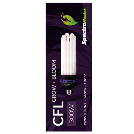 Lampa CFL 300W Spectromaster - 8U - 2100+6400K Dual